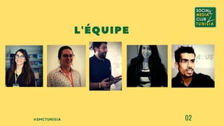 #SMCTUNISIA 02
L'ÉQUIPE
 