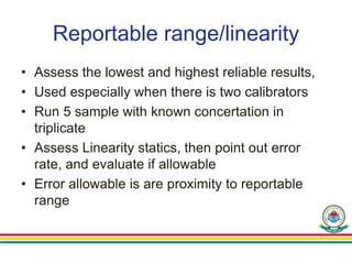 Validation of laboratory tests with important guidelines | PPTX