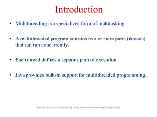 L22 multi-threading-introduction | PPT