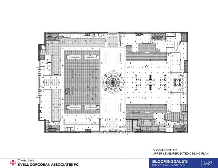 L 27 B Upper Level Reflected Ceiling Plan