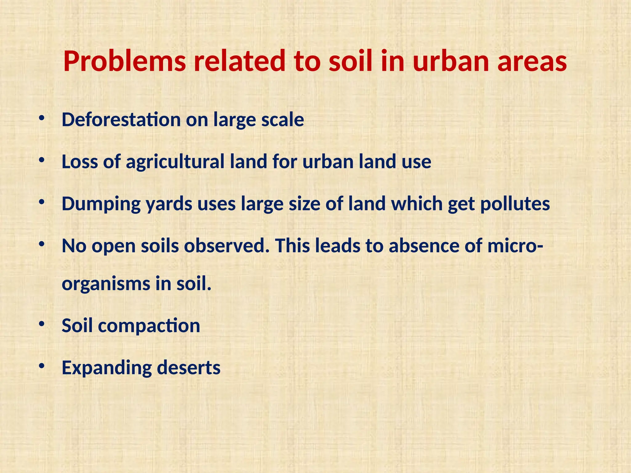 Impact of urbanization on loss of biodiversity | PPTX