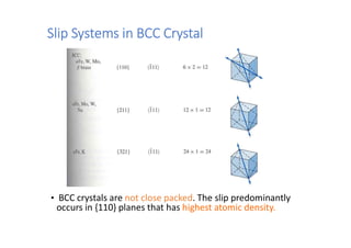 Defects in crystal structures engineering materials | PDF