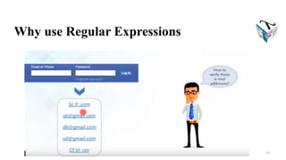 Why use Regular Expressions
13
 