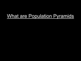 What are Population Pyramids
 