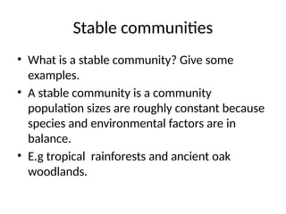 Understanding Competition and Interdependence in Ecosystems and ...