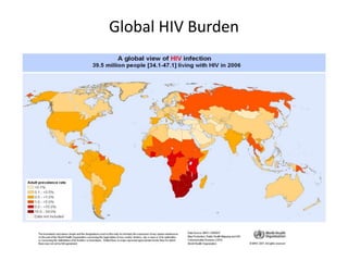 Global HIV Burden
 