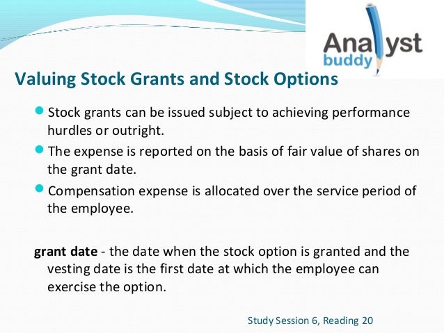Employee stock options accounting treatment ifrs