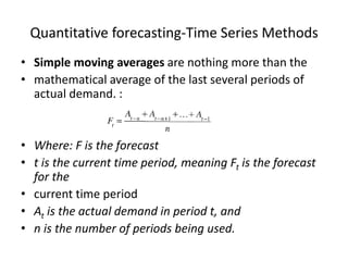 L2 Forecasting methods and techniques.pptx