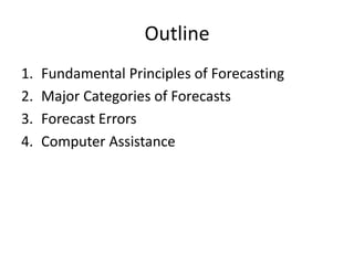 module 2 forecasting - module 2 forecasting learning... L2 Forecasting methods and techniques.pptx