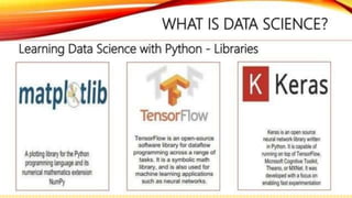 L 2 Introduction to Data science | PPTX