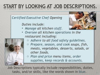 L2 Job Skills Identification ppt show | PPS | Resume Writing and Advice ...
