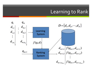 Learning to Rank - From pairwise approach to listwise | PDF