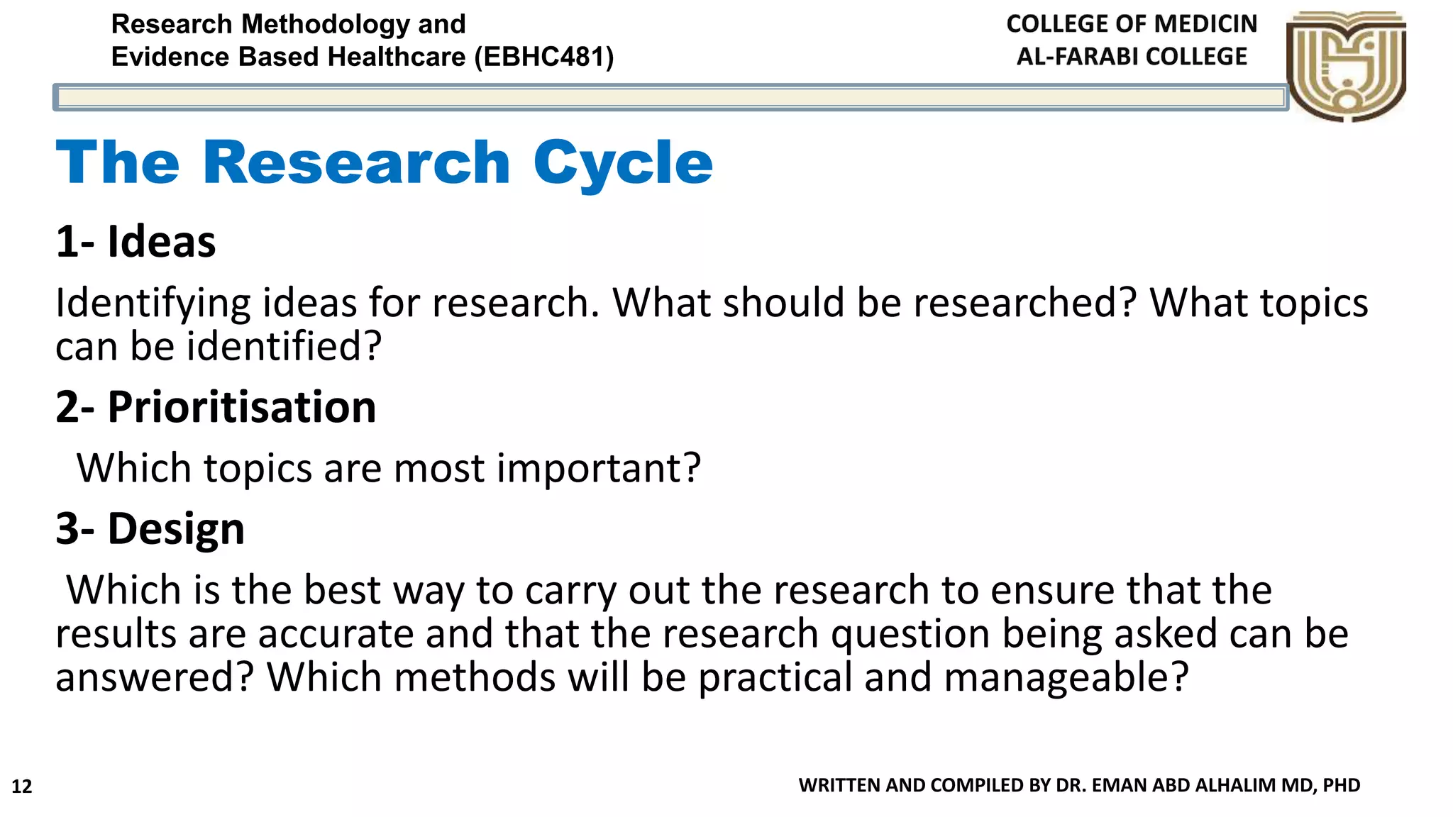 Introduction to Health Research | PPTX