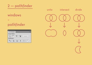2  pathfinder
windows
-
pathfinder
unite intersect divide
 