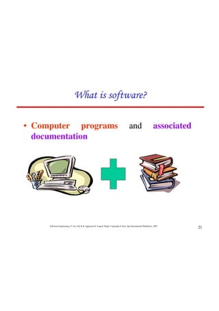 Software Component & Characteristics