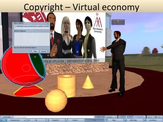 Copyright – Virtual economy 