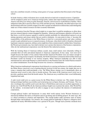 DANGEROUS GLOBALIZATION