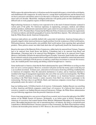 DANGEROUS GLOBALIZATION