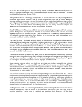 DANGEROUS GLOBALIZATION