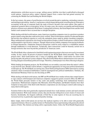 DANGEROUS GLOBALIZATION