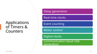 Timers and counters in the Embedded Systems | PPTX