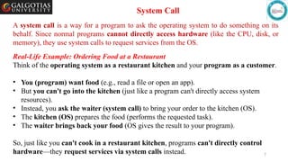 In-Depth Exploration of System Calls and OS Architectures: Monolithic ...