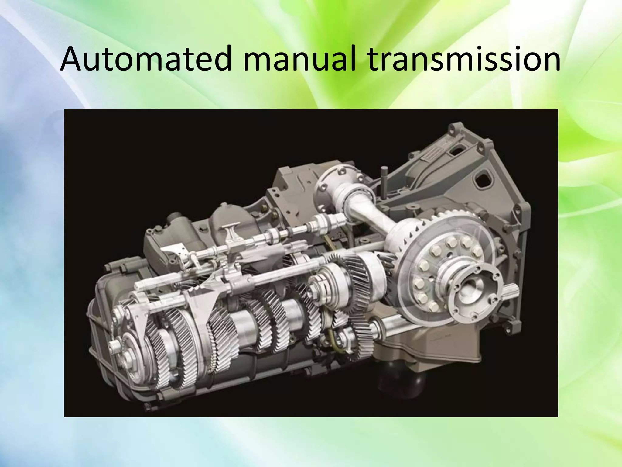 Automated manual transmission
 