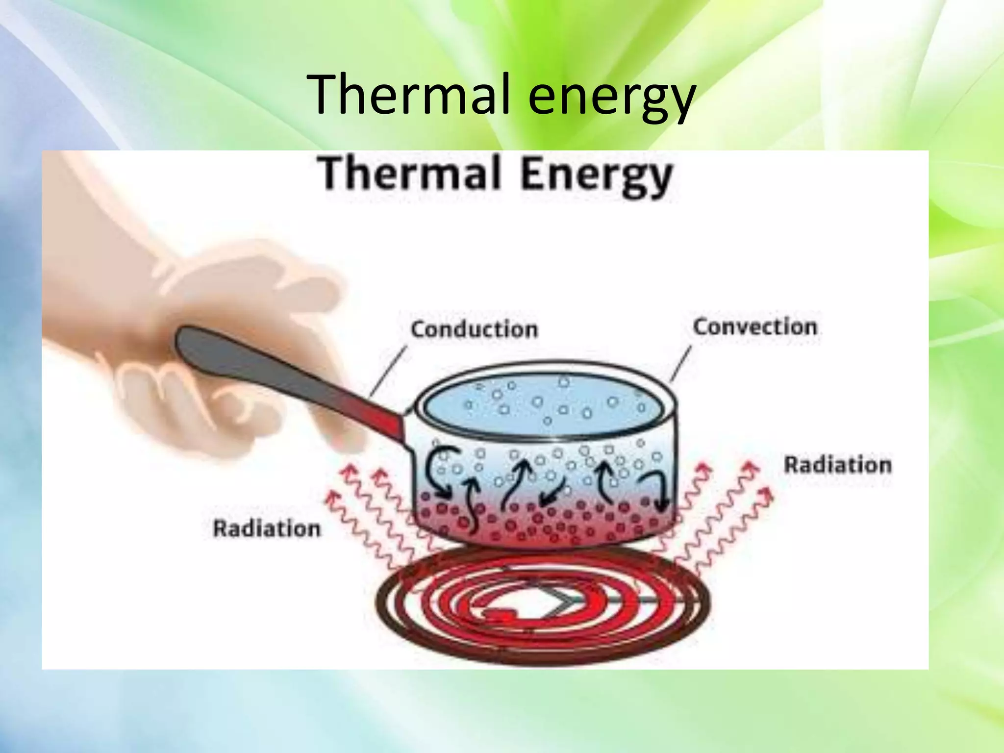 Thermal energy
 