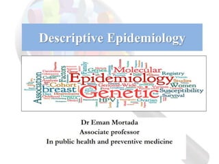 L3 descriptive epidemiology