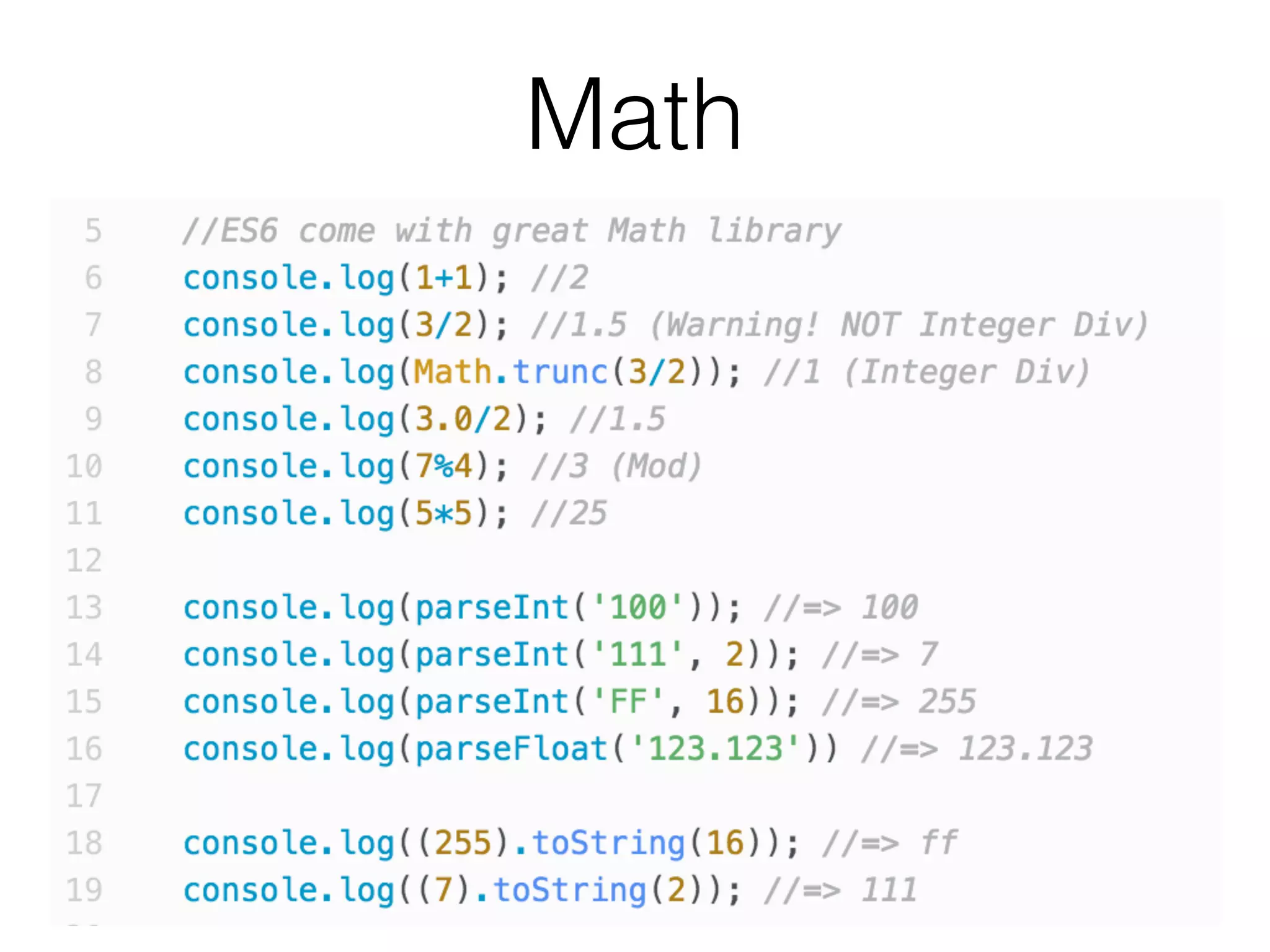 Math