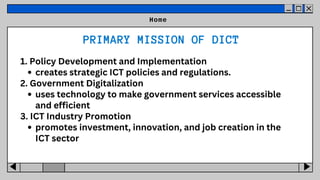 Ict Policy Development National ICT Policies and Digital Inclusion Initiatives in the ...