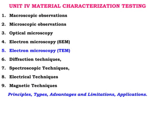 electron microscopy tem