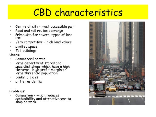 Central business district example Central business district example picture