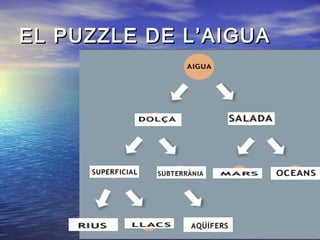 EL PUZZLE DE L’AIGUA

 