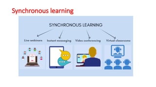 Synchronous Learning Frantic asynchronous learning for blended education | PPTX