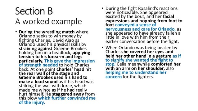 Drama written exam image