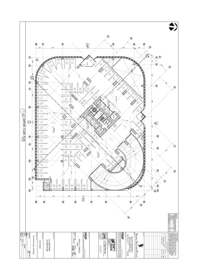 L3 Car Park Floor Plan PDF Free Download