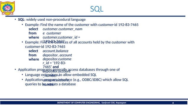 DBMS Languages in Database Management System | PPT
