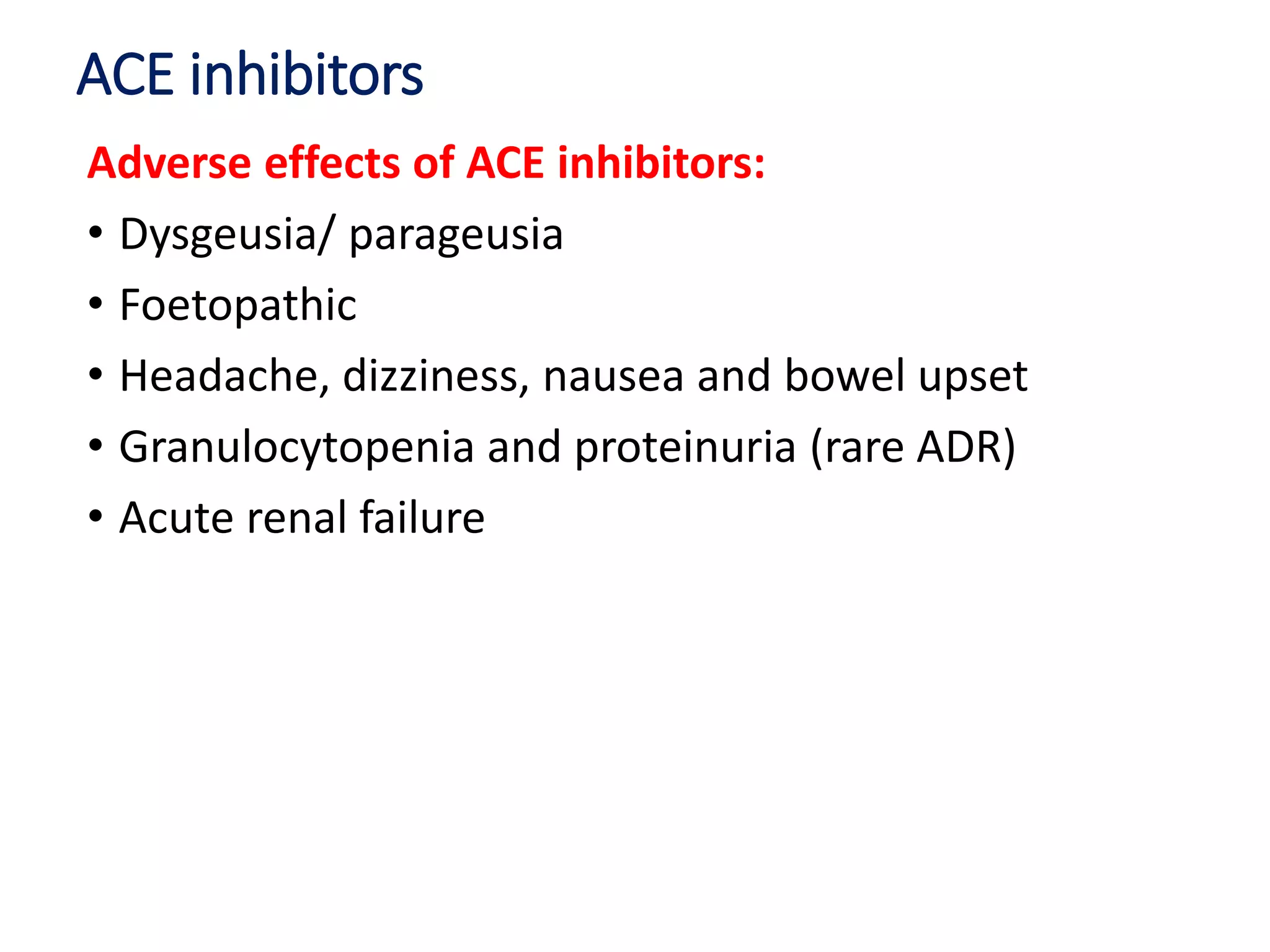 Drugs Used in Renal Alteration | PPTX