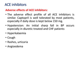 Drugs Used in Renal Alteration | PPTX