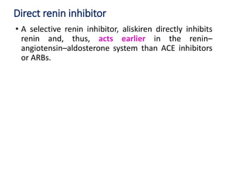 Drugs Used in Renal Alteration | PPTX
