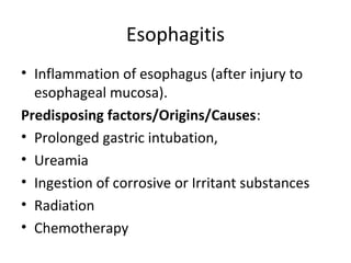 L3 esophagitis