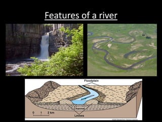 Features of a river
 