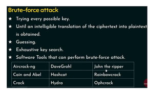 BRUTE FORCE ATTACK AND CAESAR CIPHERS.pptx