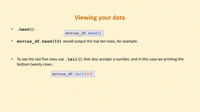 Pandas Dataframe reading data Kirti final.pptx