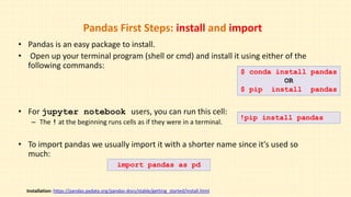 Pandas Dataframe reading data Kirti final.pptx