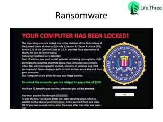 Ransomware
 