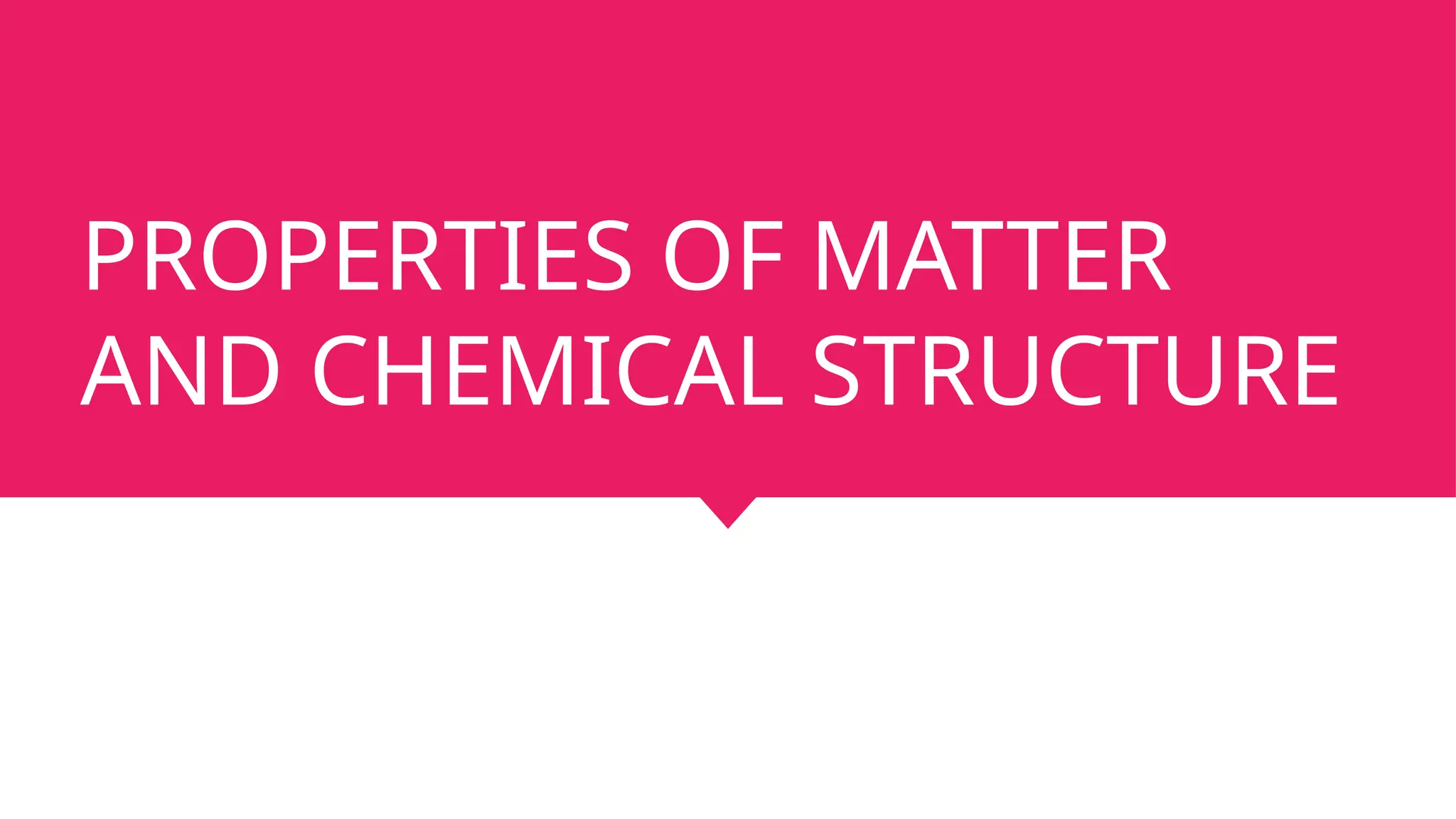 properties and chemical structure .pptx