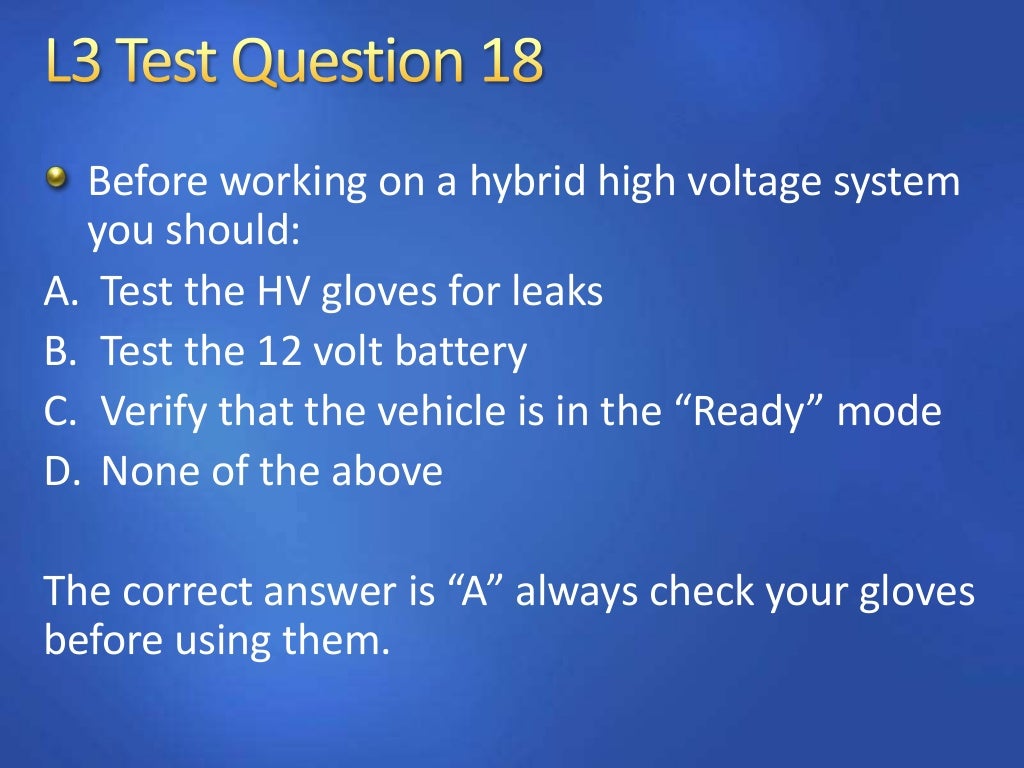 L4M7 Testking