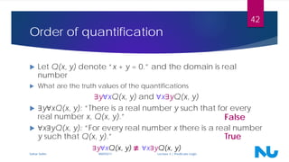 Discrete Mathematics: Lecture 2 - Predicate Logic | PDF